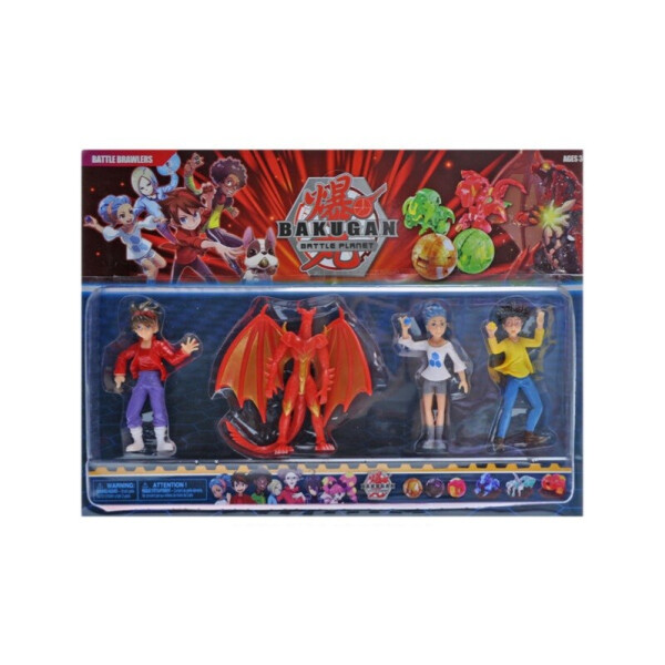 

Герои фигурки BAKUGAN набор 4 шт