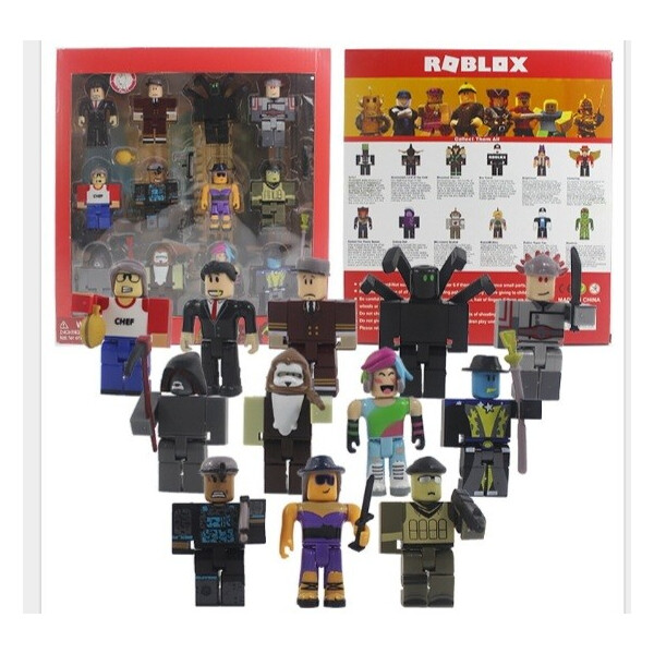 

Роблокс Набор из 12 фигурок и аксессуары Roblox Стражи тьмы