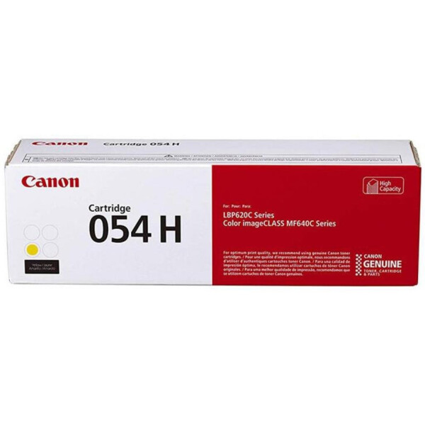 

Картридж Canon 054H Yellow 2.3K (3025C002)