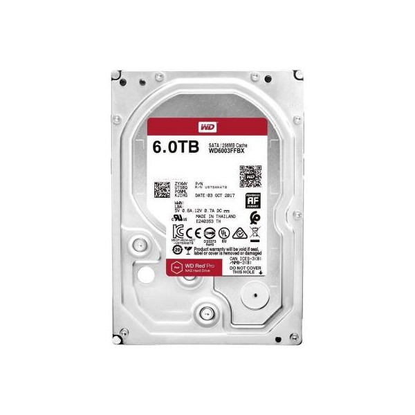

Жесткий диск 3.5" 6TB WD (WD6003FFBX)