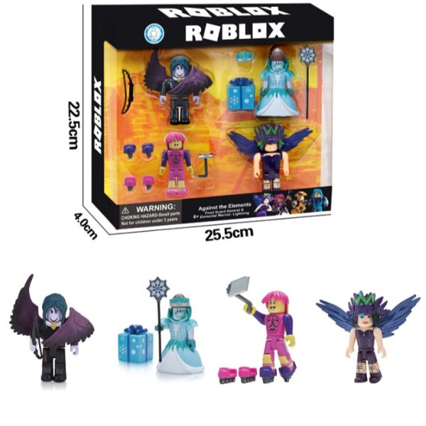 

Роблокс Набор из 4 фигурок и аксессуары Roblox Рыцари тьмы