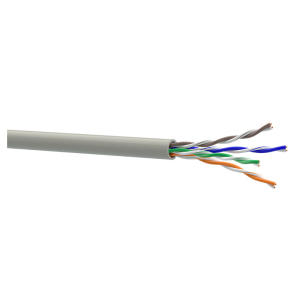 

Кабель Одескабель КПВ-ВП (100) 24AWG 4P (UTP-cat.5E-SL), OK-net, CU, для внутр. работ, 100м.