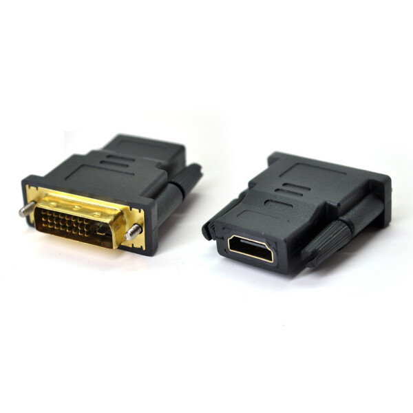 

Переходник HDMI(мама) / DVI24+1(папа),Q100
