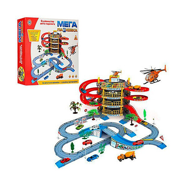 

Игровой набор для мальчика МЕГА Парковка 4 этажа 922-10