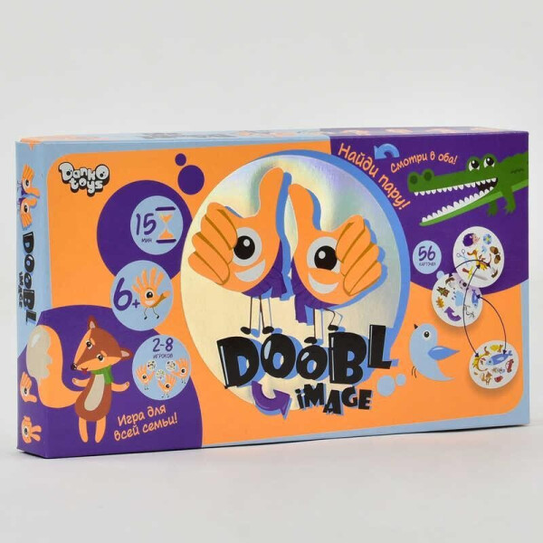 

Настольная игра "DOOBL IMAGE" DBL-01-01 (12) "ДАНКО ТОЙС", (Украина)