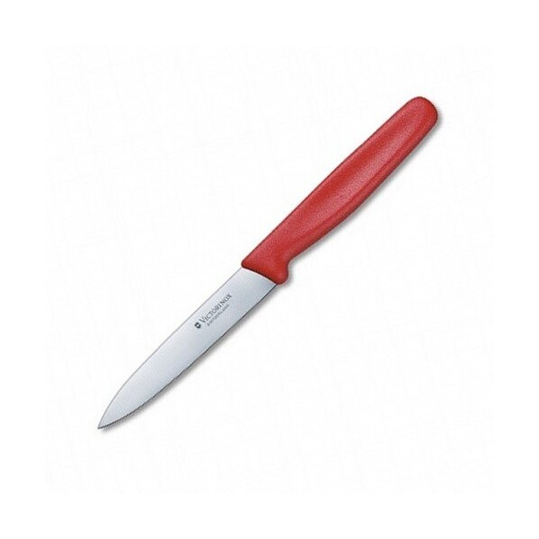 

Нож кухонный Victorinox Paring для нарезки 10 см Красный (Vx50701)
