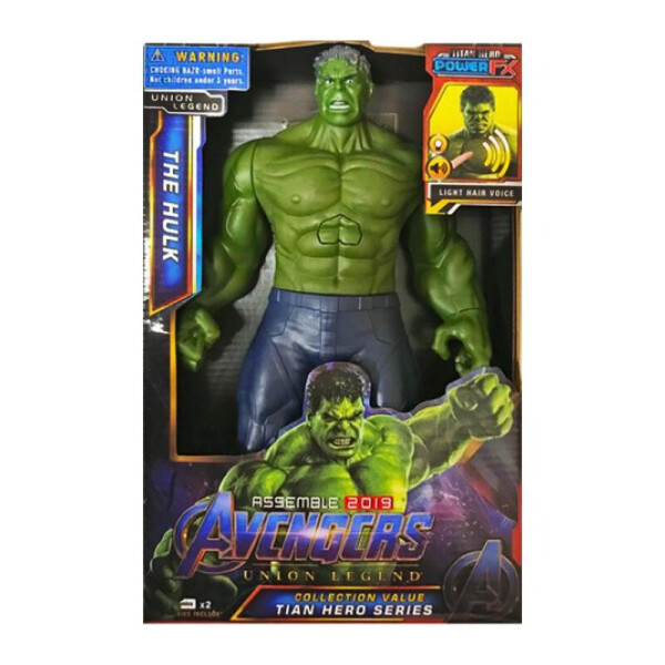

Фигурка Супер Героя Avengers Халк - 30 см свет + музыка (Марвел - Мстители)