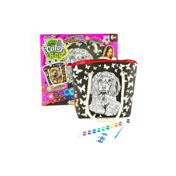 

Детский набор креативного творчества Danko "My Color Bag" 37,5 * 34,5 * 8 см., Розовый COB-01-01,02,03,04