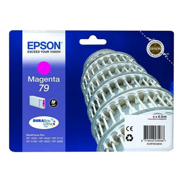 

Картридж EPSON WF-5xxx Magenta (0.8K) (C13T79134010)