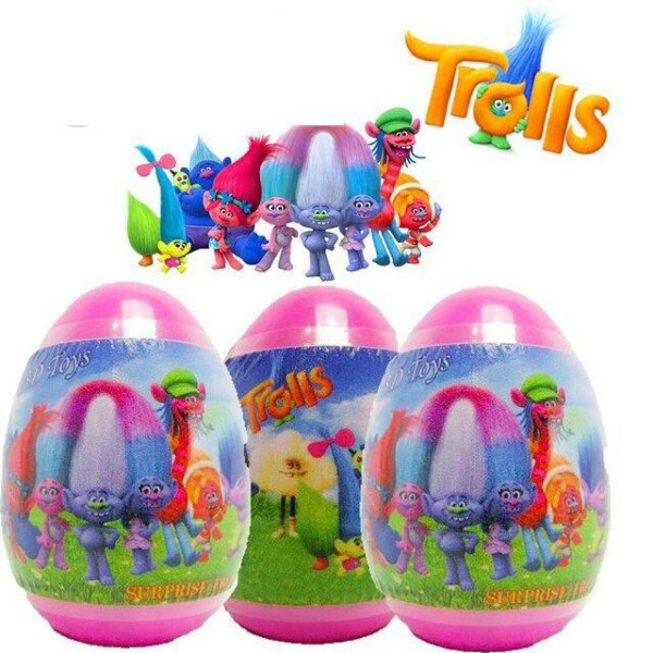 

Пластиковое яйцо «Тролли» с сюрпризом plastic eggs