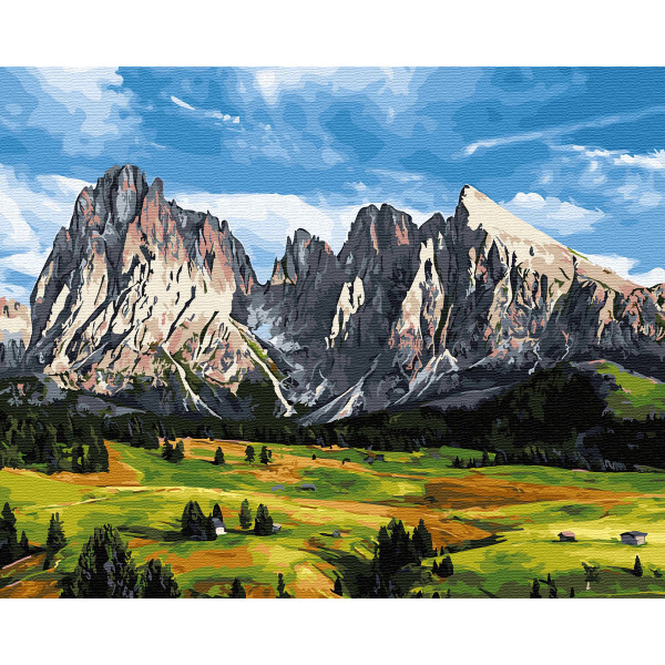 

Картина по номерам BRUSHME Горы 40x50 см., Украина