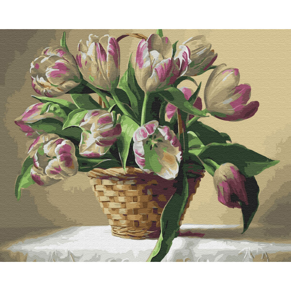 

Картина по номерам Провесники весны, 40x50см, cложность 4, Украина