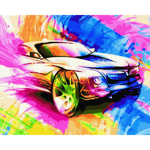 

Картина по номерам BRUSHME Скоростной Lamborghini 40x50 см., Украина