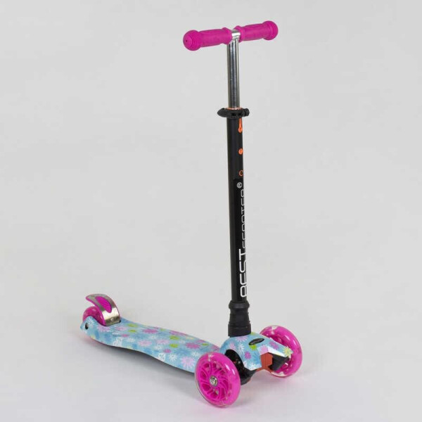 

Самокат 779-1328 MAXI Best Scooter 4 колеса с подсветкой