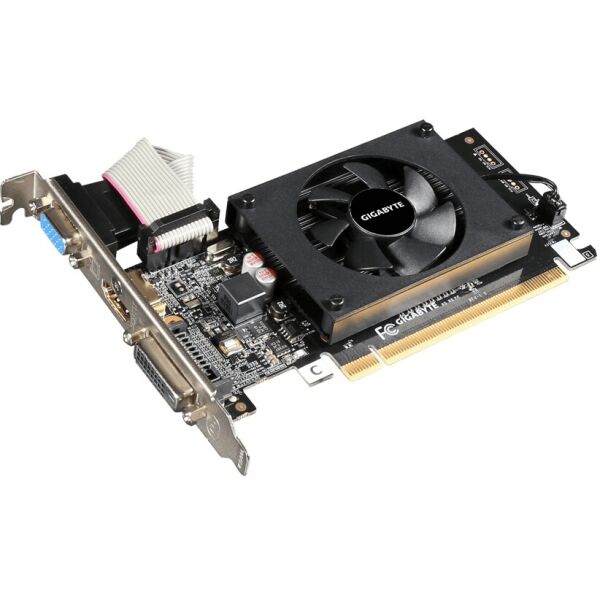 

Видеокарта GIGABYTE GeForce GT710 2GB DDR3 64bit HDMI-DVI-VGA (GV-N710D3-2GL)