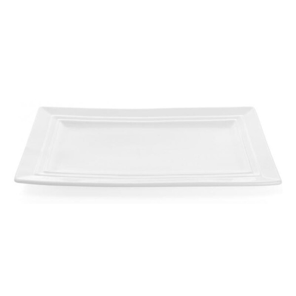 

Набор 6 прямоугольных тарелок White City 25х15см (белый фарфор) Bona BD-988-121