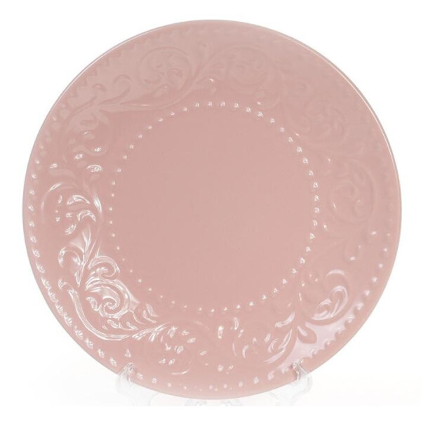 

Набор 6 десертных тарелок Leeds Ceramics Ø21.5см, каменная керамика (розовые) Bona BD-931-194