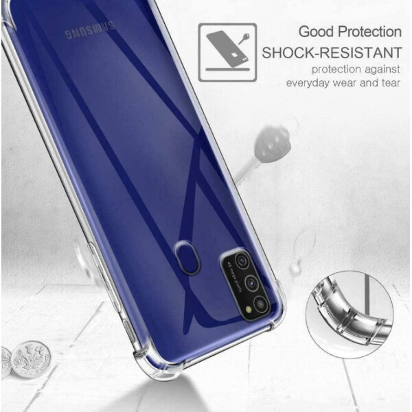 

Противоударный прозрачный чехол для Samsung Galaxy A21s/A217