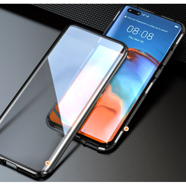 

Магнитный чехол со стеклянной передней и задней панелью для Huawei P Smart Z (51093WVK)