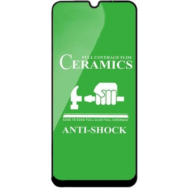 

Защитное стекло-пленка Fiji Ceramics для Motorola Moto G9 Play черный Full Glue 0,26 мм в упаковке