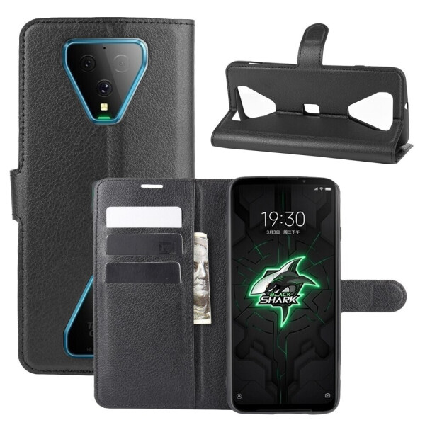 

Чехол Fiji Luxury для Xiaomi Black Shark 3 книжка черный