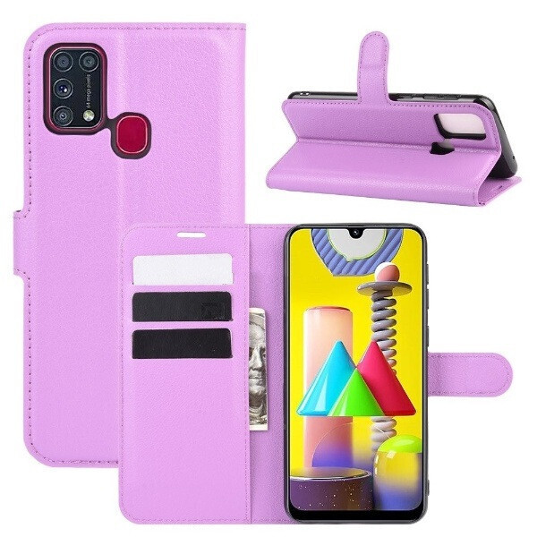 

Чехол Fiji Luxury для Samsung Galaxy M31 (M315) книжка фиолетовый