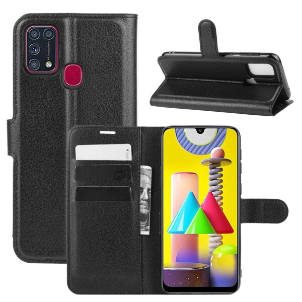 

Чехол Fiji Luxury для Samsung Galaxy M31 (M315) книжка черный