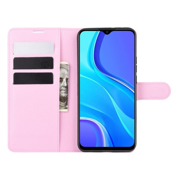 

Чехол Fiji Luxury для Xiaomi Redmi 9 книжка светло-розовый