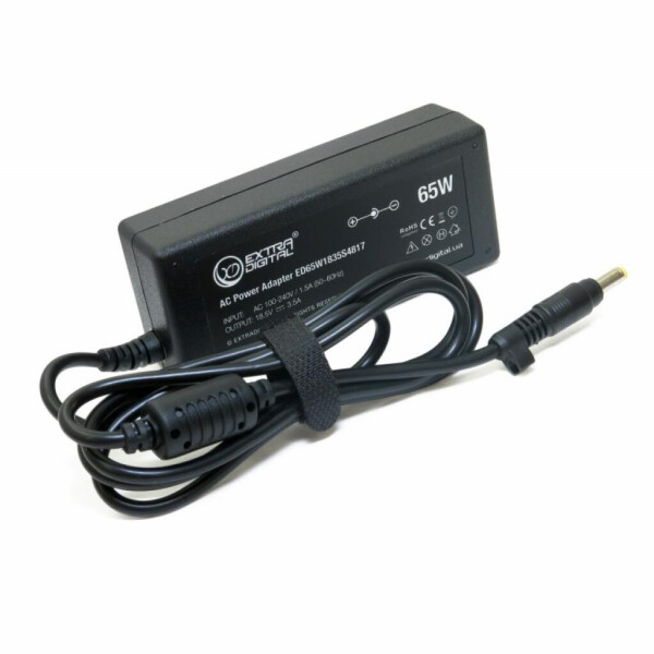 

Блок питания к ноутбуку EXTRADIGITAL HP 18.5V, 3.5A, 65W (4.8x1.7) (PSH3806)
