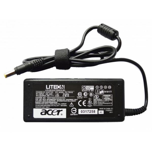 

Блок питания к ноутбуку Drobak ACER 65W 19V 3.42A разъем 5.5*1,7 (140117)