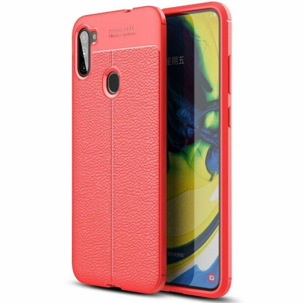 

Чехол Fiji Focus для Samsung Galaxy A11 (A115) силикон Original Soft Touch красный