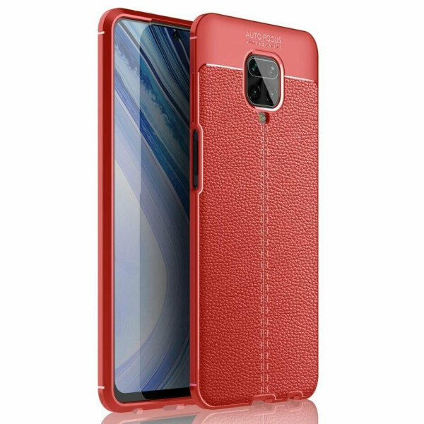 

Чехол Fiji Focus для Xiaomi Redmi Note 9 Pro силикон Original Soft Touch красный