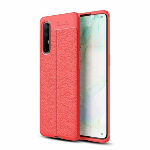 

Чехол Fiji Focus для Oppo Reno3 Pro (5G) силикон Original Soft Touch красный