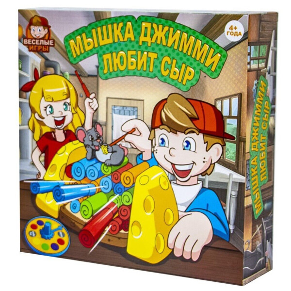 

Настольная игра "Мышка Джимми" Веселые Игры