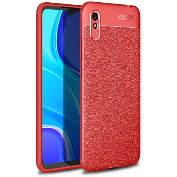 

Чехол Fiji Focus для Xiaomi Redmi 9A силикон Original Soft Touch красный