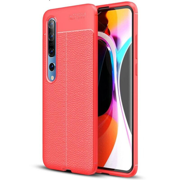 

Чехол Fiji Focus для Xiaomi Mi 10 Pro силикон Original Soft Touch красный