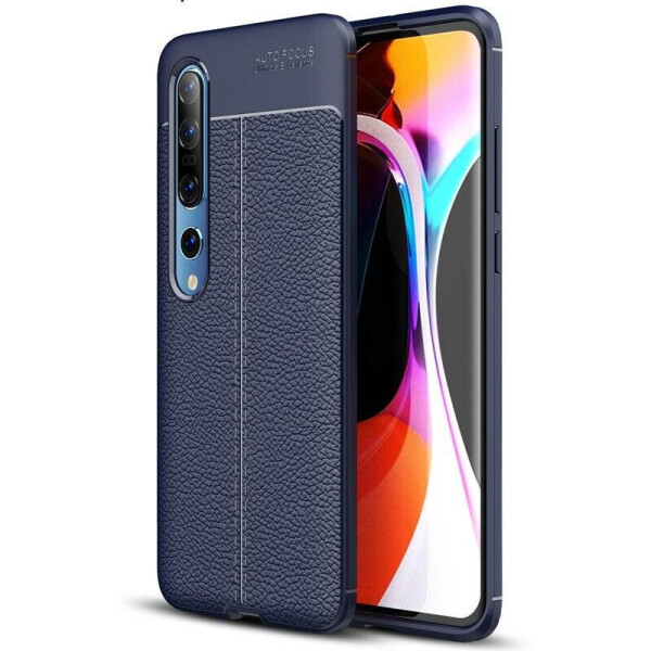 

Чехол Fiji Focus для Xiaomi Mi 10 Pro силикон Original Soft Touch темно-синий