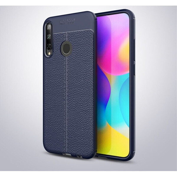 

Чехол Fiji Focus для Huawei P40 Lite E силикон Original Soft Touch темно-синий