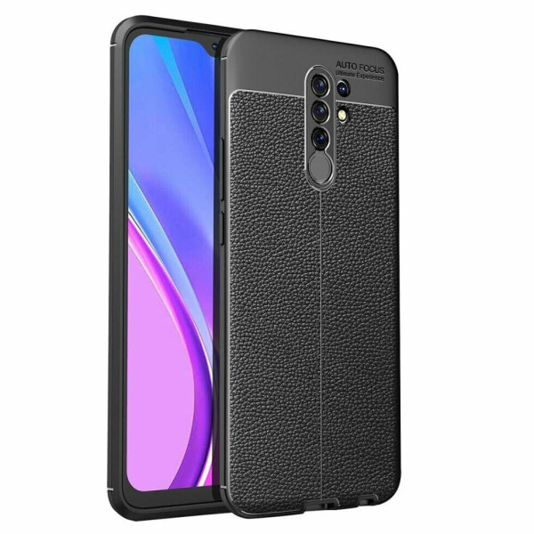 

Чехол Fiji Focus для Xiaomi Redmi 9 силикон Original Soft Touch черный