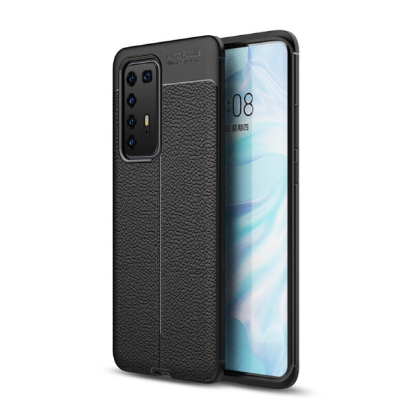 

Чехол Fiji Focus для Huawei P40 Pro силикон Original Soft Touch черный
