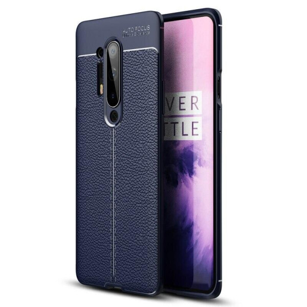 

Чехол Fiji Focus для OnePlus 8 Pro силикон Original Soft Touch темно-синий