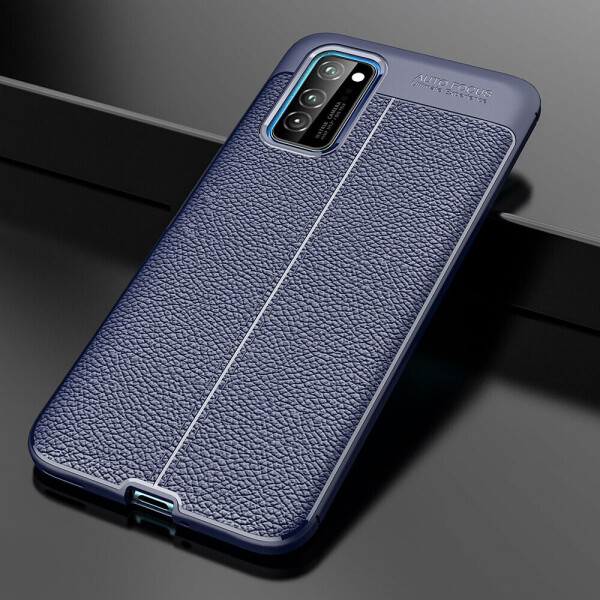 

Чехол Fiji Focus для Huawei P40 силикон Original Soft Touch темно-синий