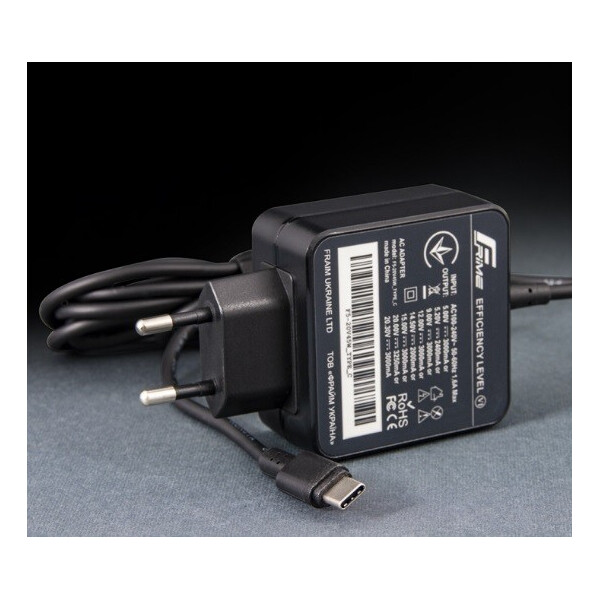 

Блок питания для ноутбука Frime 5-20V 45W Type-C (F5-20V45W_TYPE_C)