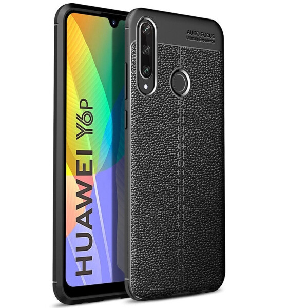 

Чехол Fiji Focus для Huawei Y6p силикон Original Soft Touch черный