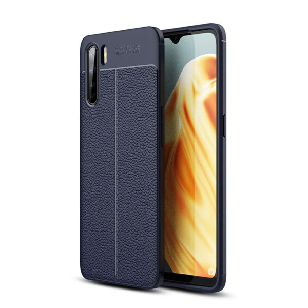 

Чехол Fiji Focus для Oppo Reno3 силикон Original Soft Touch темно-синий