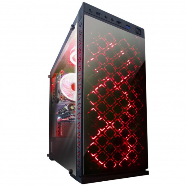 

Корпус Frime Illusion-U3-GLS-4RDRF