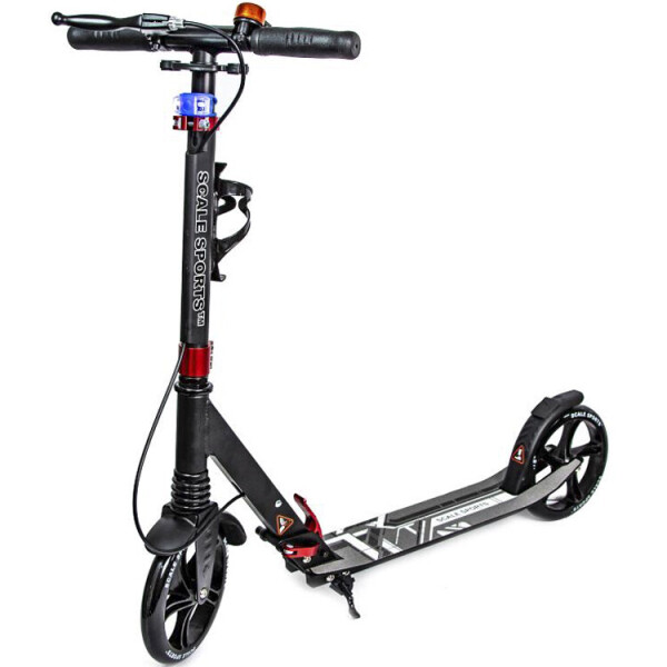 

Детский самокат двухколесный Scale Sports Черный