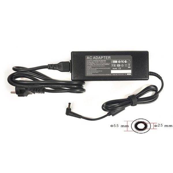 

Блок питания к ноутбуку PowerPlant IBM/LENOVO 220V, 19.5V 120W 6.15A (5.5*2.5) (IB120G5525)
