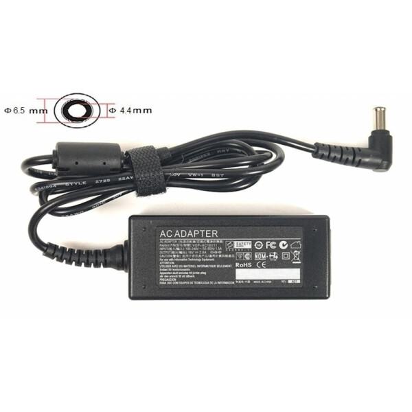 

Блок питания к ноутбуку PowerPlant SAMSUNG 220V, 16V 45W 2.8A (6.5*4.4) (SA45D6544)