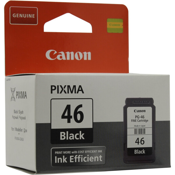 

Картридж CANON (PG-46) Pixma E404/E464 Black (9059B001)
